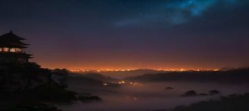 东南亚市场扩张机遇分析图，新加坡城市夜景，灯火辉煌，商业繁荣